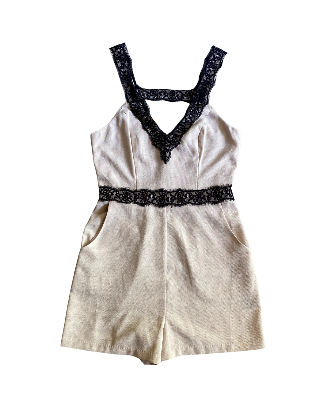 Enterizo Beige corto Fogarate