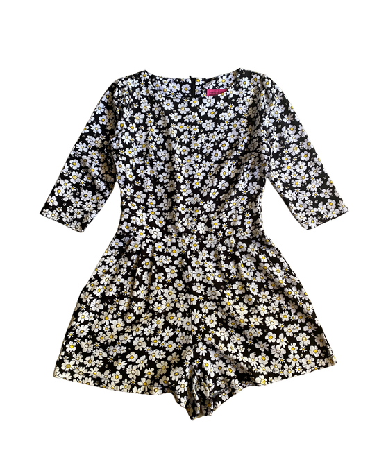 Jumper Floral Negro Fogarate