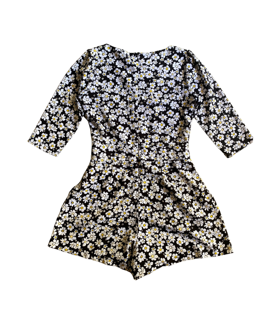 Jumper Floral Negro Fogarate