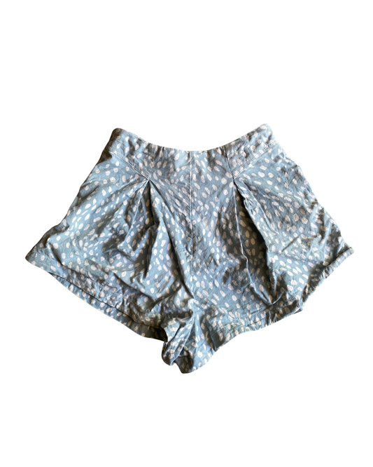 Shorts con cordones y manchas Fogarate